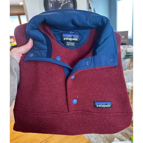 Patagonia better sweater. Red marsupial. Mens medium - Picture 1 of 3